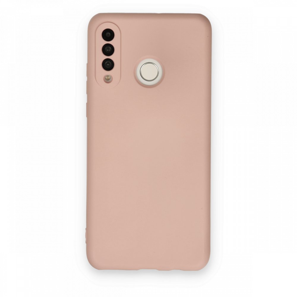 Newface Huawei P30 Lite Kılıf Nano içi Kadife  Silikon - Pudra