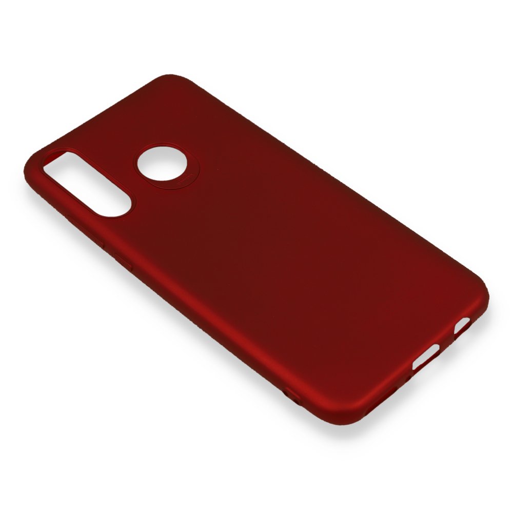 Newface Huawei P30 Lite Kılıf First Silikon - Bordo