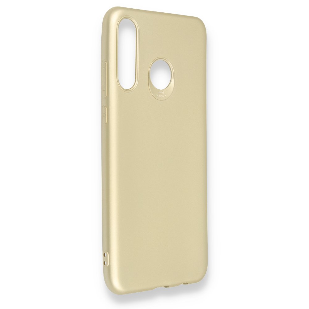 Newface Huawei P30 Lite Kılıf First Silikon - Gold