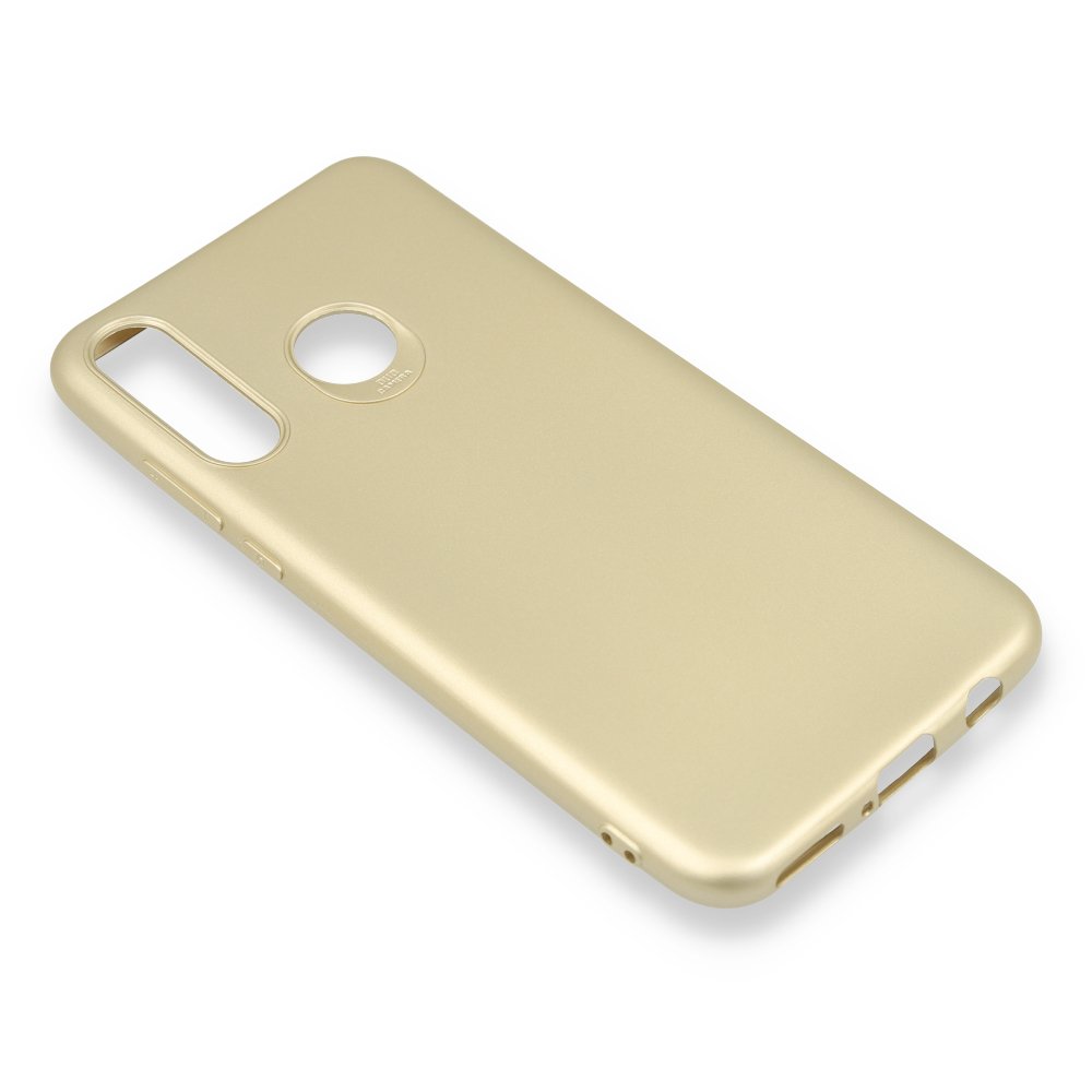 Newface Huawei P30 Lite Kılıf First Silikon - Gold