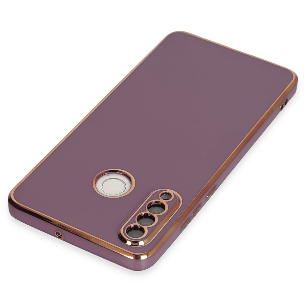 Newface Huawei P30 Lite Kılıf Volet Silikon - Mor