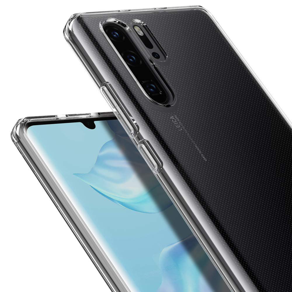 Newface Huawei P30 Pro Kılıf Lüx Şeffaf Silikon - Şeffaf