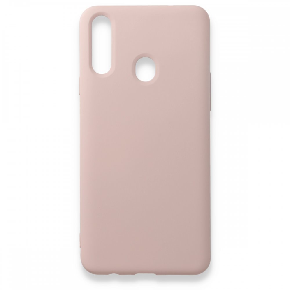 Newface Huawei P40 Lite E Kılıf Nano içi Kadife Silikon - Pudra