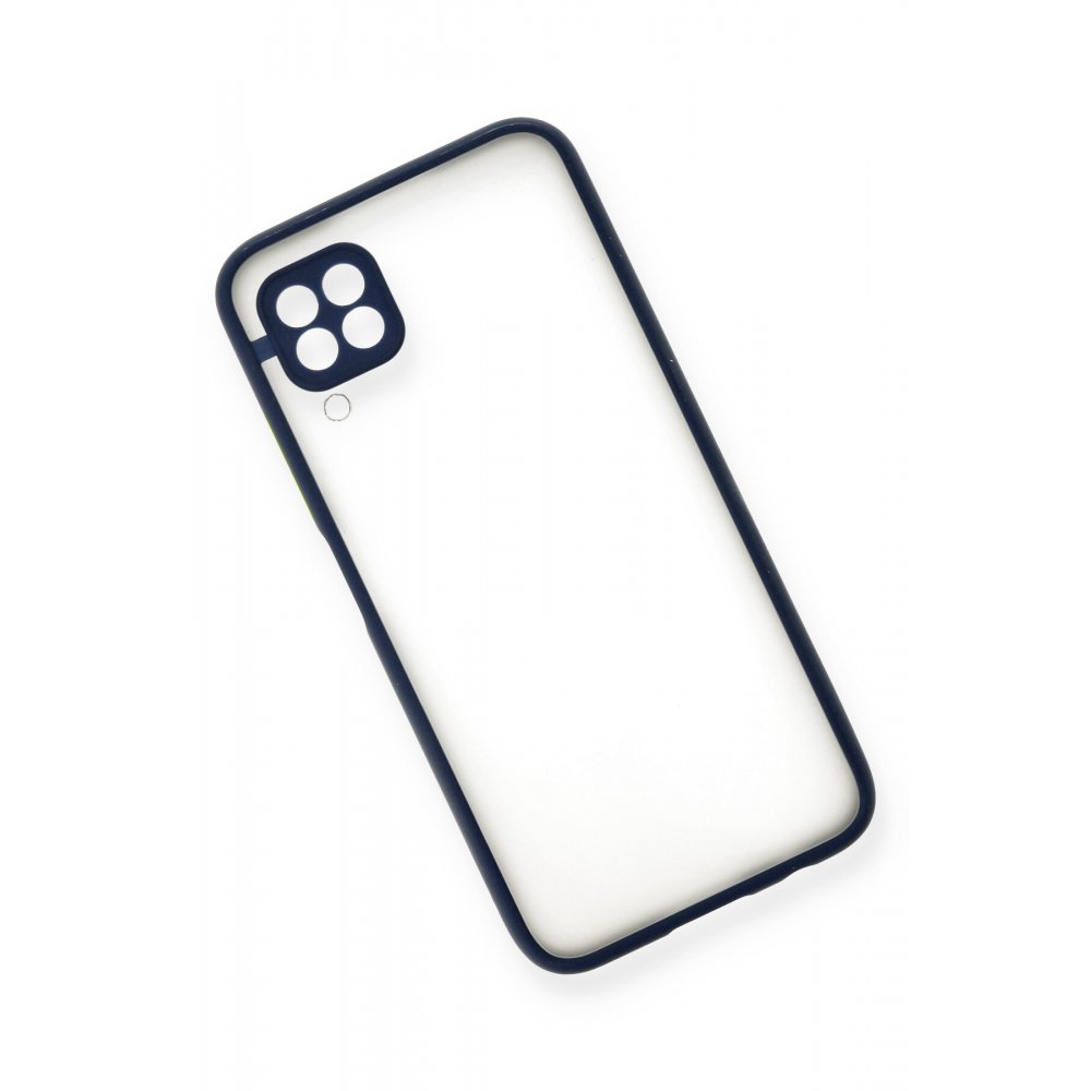 Newface Huawei P40 Lite Kılıf Montreal Silikon Kapak - Lacivert