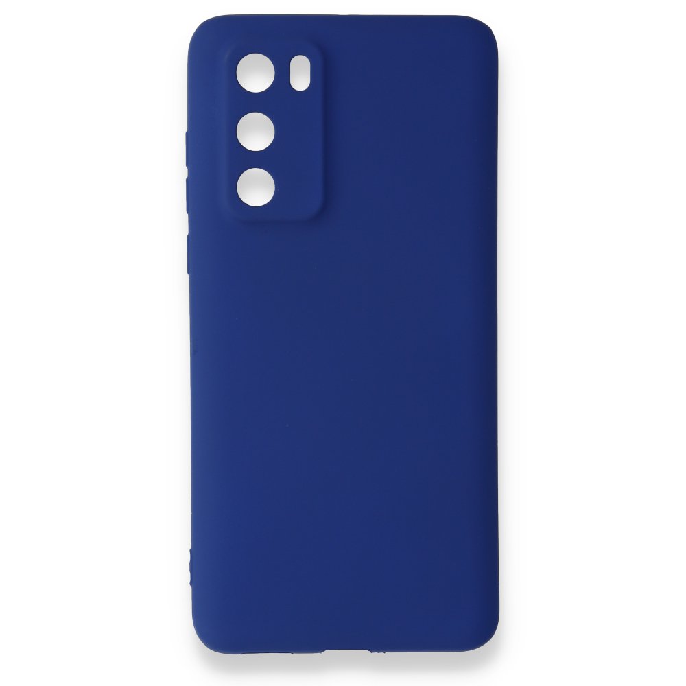 Newface Huawei P40 Kılıf First Silikon - Lacivert