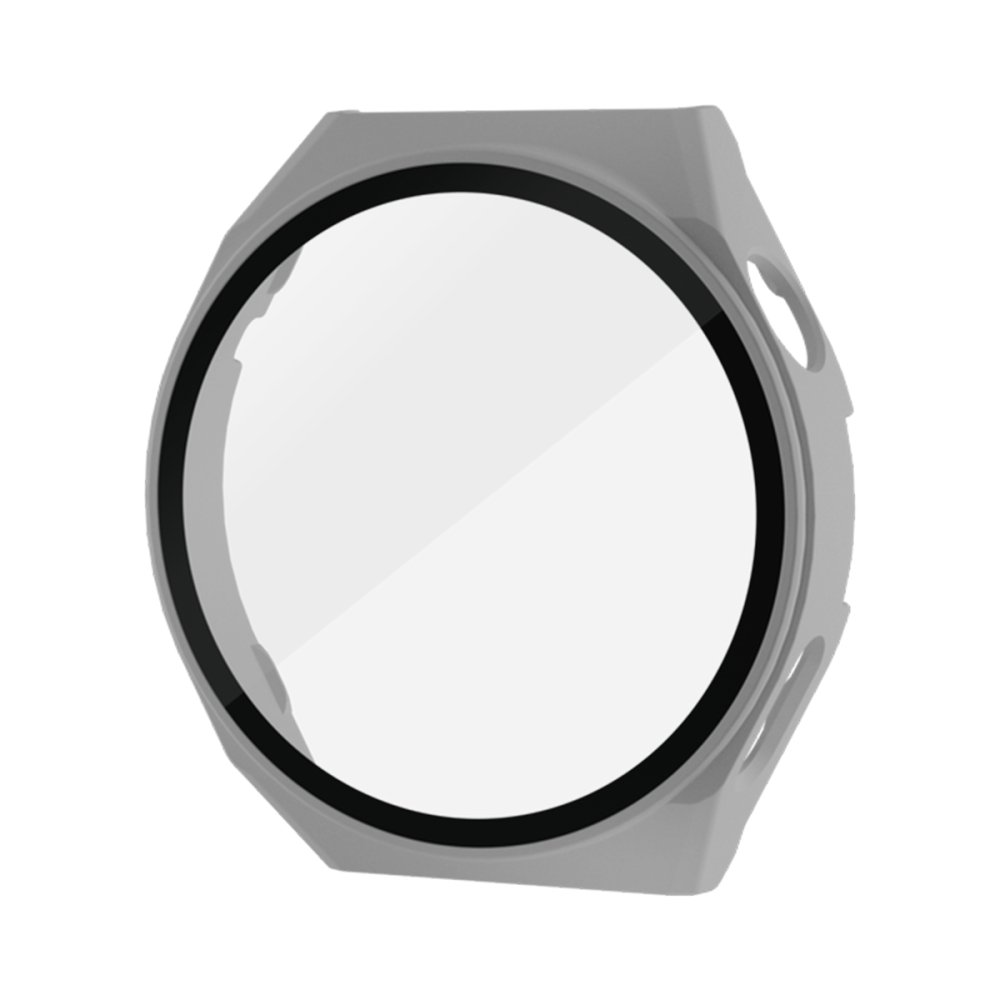 Newface Huawei Watch GT3 Pro 43mm Dota Camlı Kasa Ekran Koruyucu - Gri
