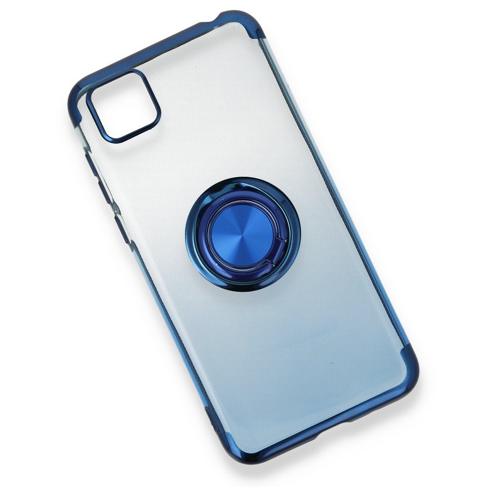 Newface Huawei Y5P Kılıf Marvel Yüzüklü Silikon - Mavi