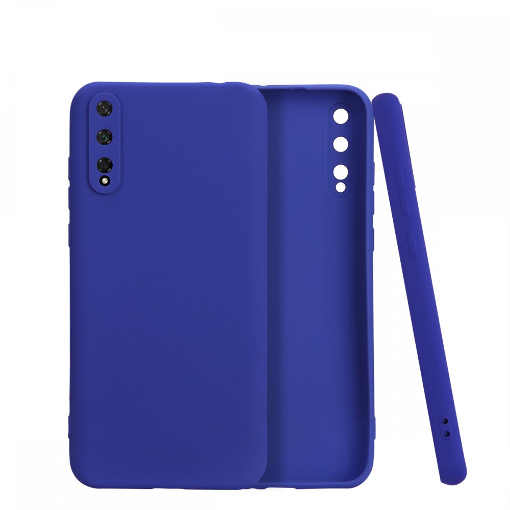 Newface Huawei Y8P Kılıf First Silikon - Lacivert