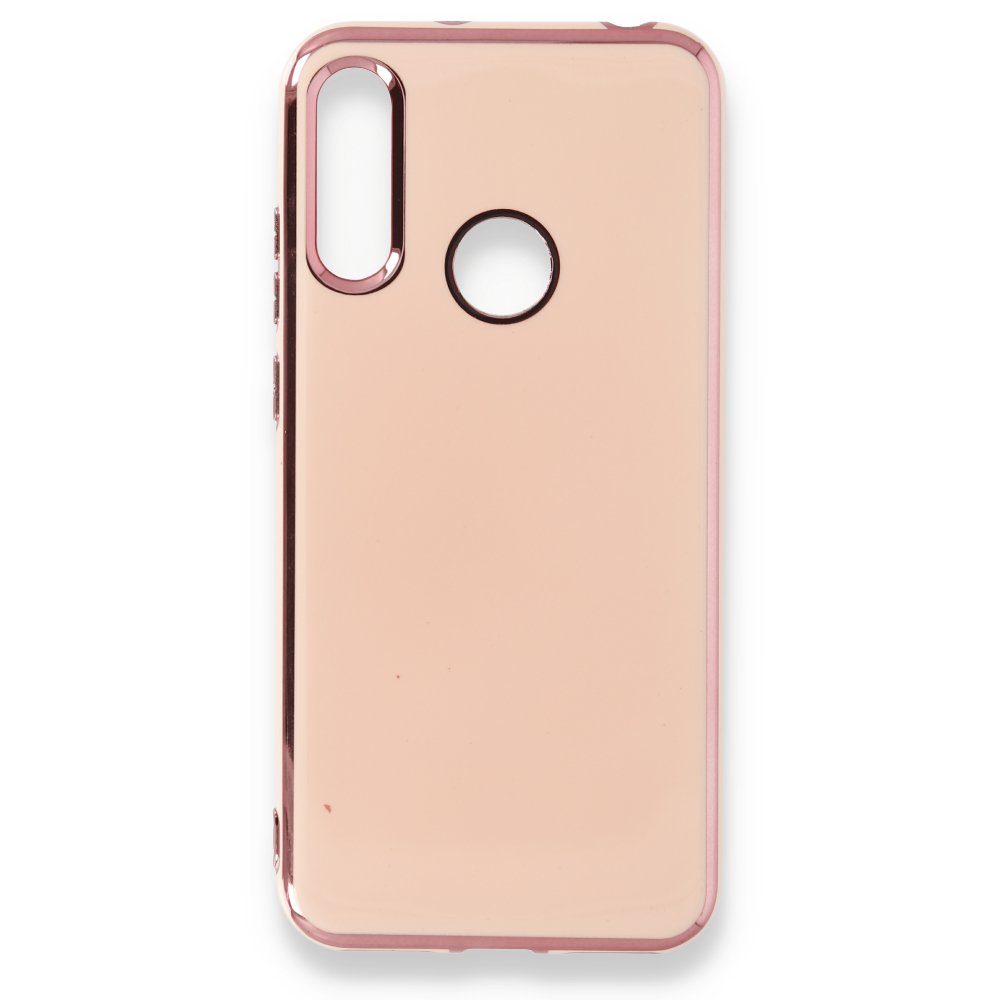 Newface Huawei Y9 Prime 2019 Kılıf İkon Silikon - Rose Gold