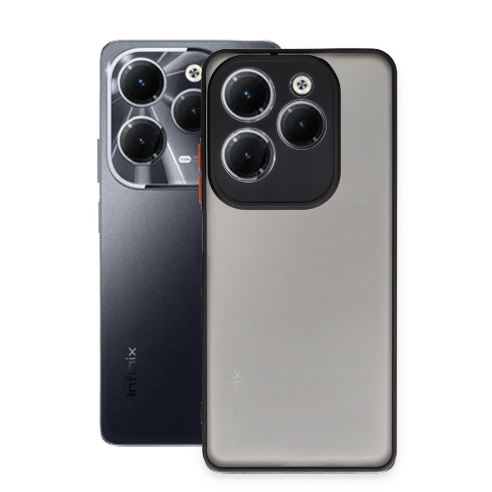 Newface İnfinix Hot 40 Pro Kılıf Montreal Silikon Kapak - Kırmızı