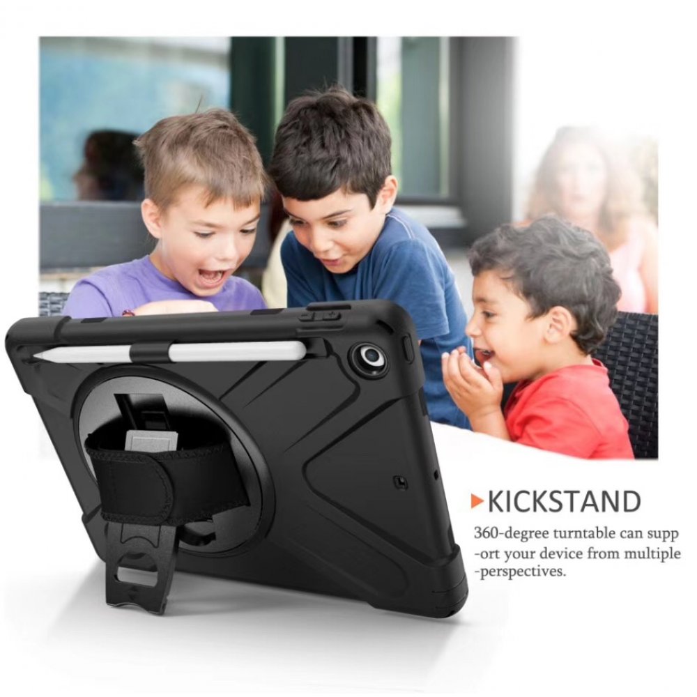 Newface iPad 10.2 (7.nesil) Kılıf Amazing Tablet Kapak - Siyah