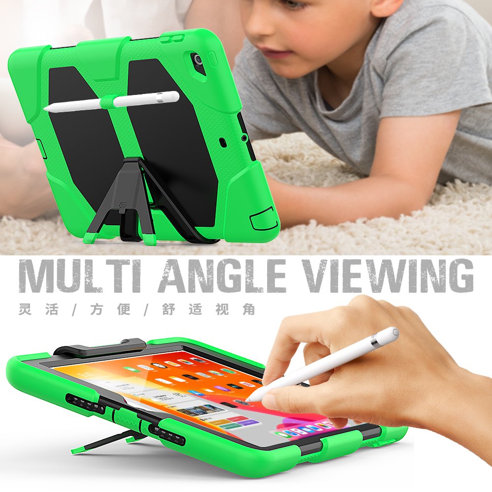 Newface iPad 10.2 (8.nesil) Kılıf Griffin Tablet Kapak - Yeşil