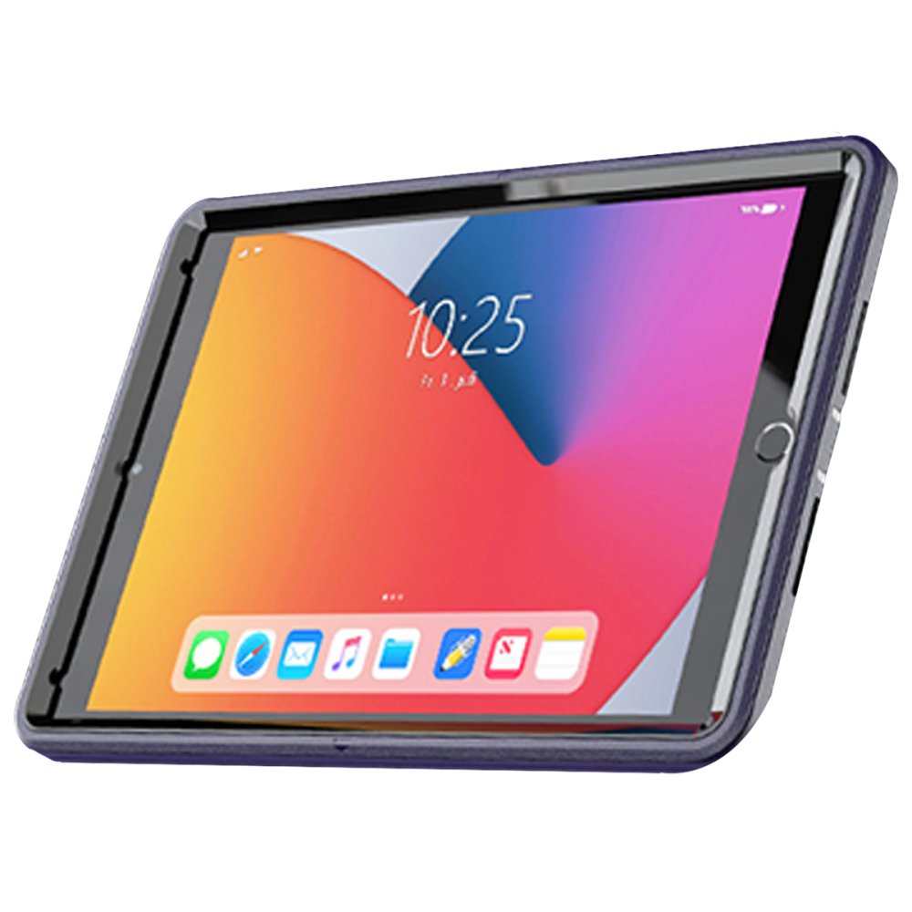 Newface iPad 10.2 (7.nesil) Kılıf Hand Strap Tablet Kılıfı - Lacivert