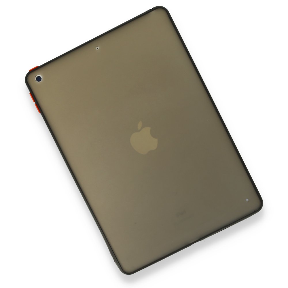 Newface iPad 10.2 (7.nesil) Kılıf Tablet Montreal Silikon - Siyah