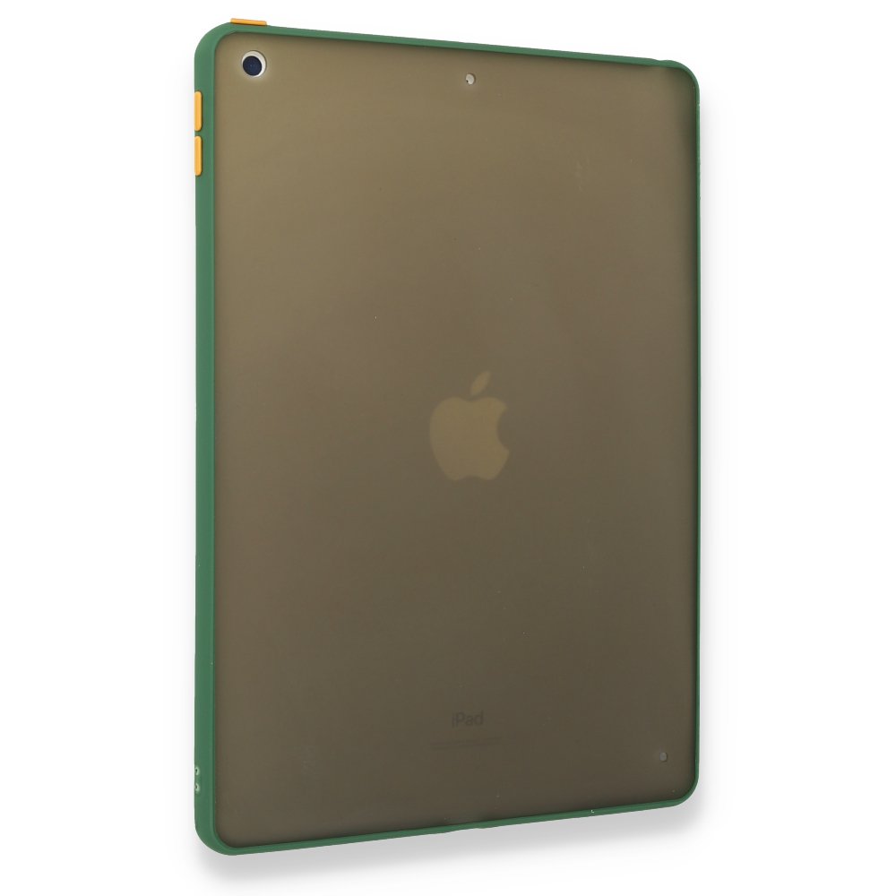 Newface iPad 10.2 (7.nesil) Kılıf Tablet Montreal Silikon - Yeşil