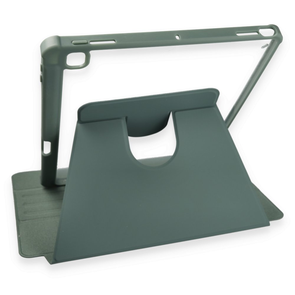 Newface iPad 10.2 (8.nesil) Kılıf Starling 360 Kalemlikli Tablet Kılıf - Koyu Yeşil