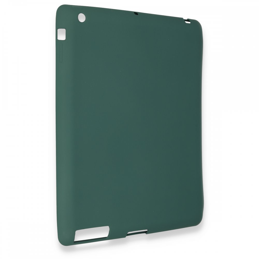Newface iPad 2 9.7 Kılıf Evo Tablet Silikon - Yeşil