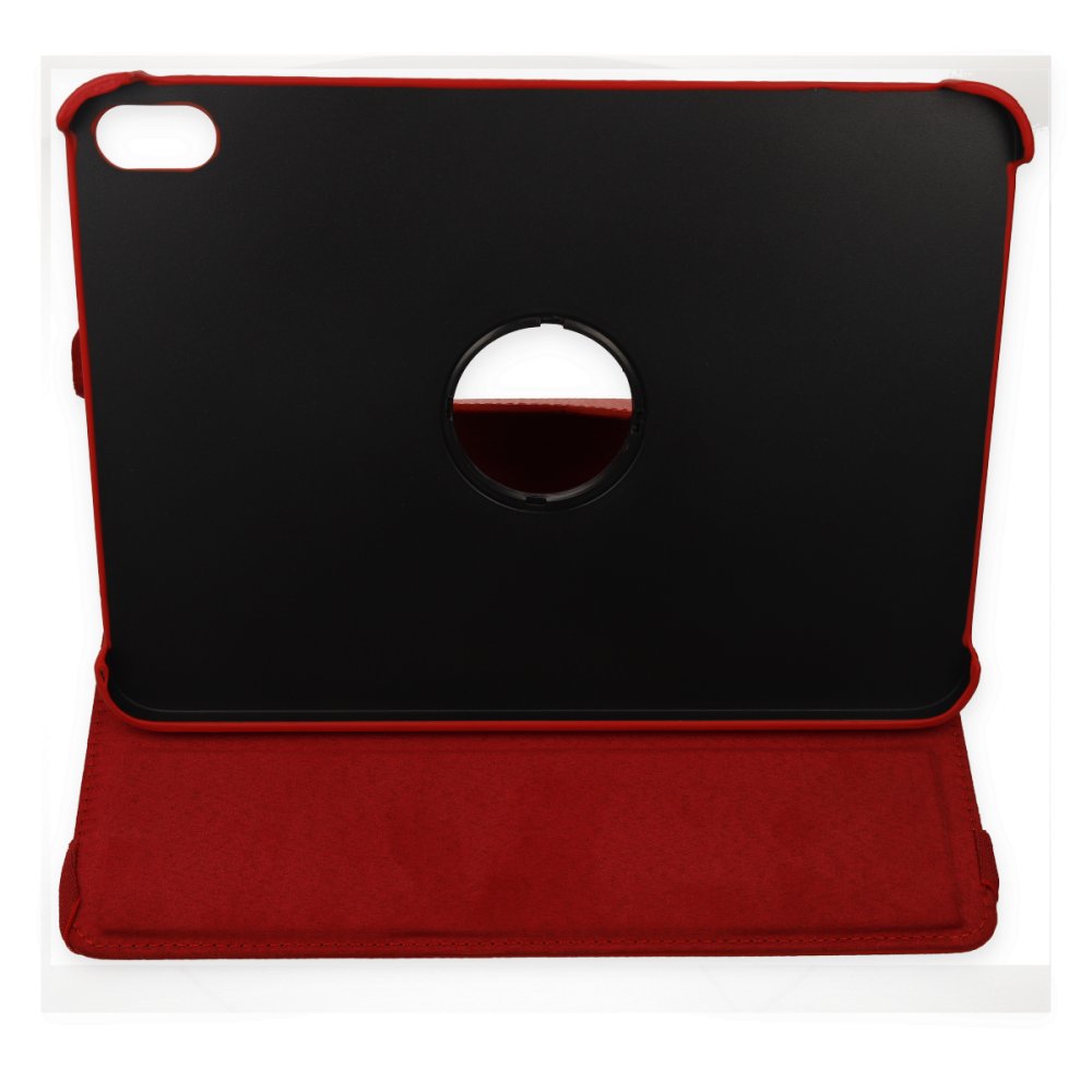Newface iPad 2022 10.9 (10.nesil) Kılıf 360 Tablet Deri Kılıf - Kırmızı