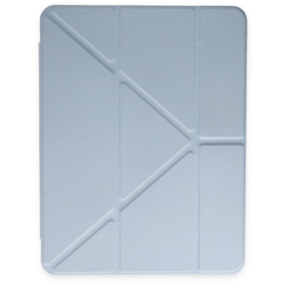 Newface iPad 2022 10.9 (10.nesil) Kılıf Kalemlikli Hugo Tablet Kılıfı - Mavi