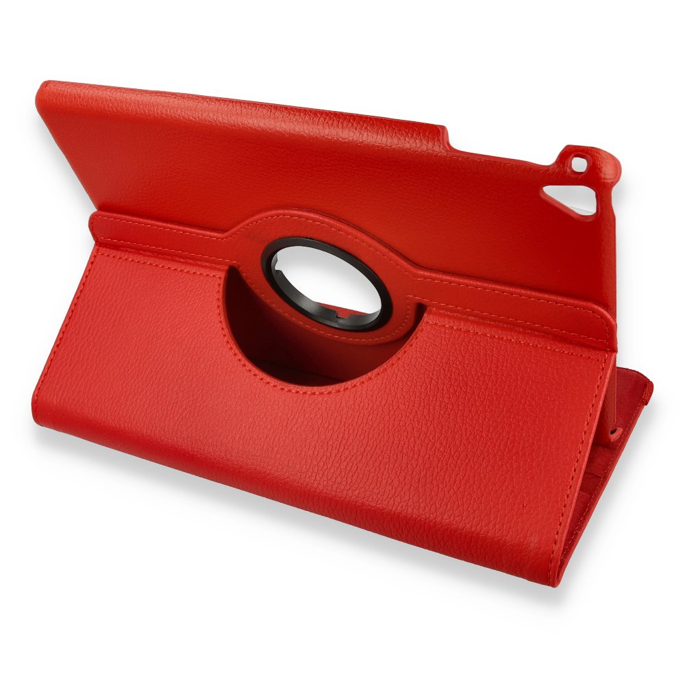 Newface iPad 4 9.7 Kılıf 360 Tablet Deri Kılıf - Kırmızı