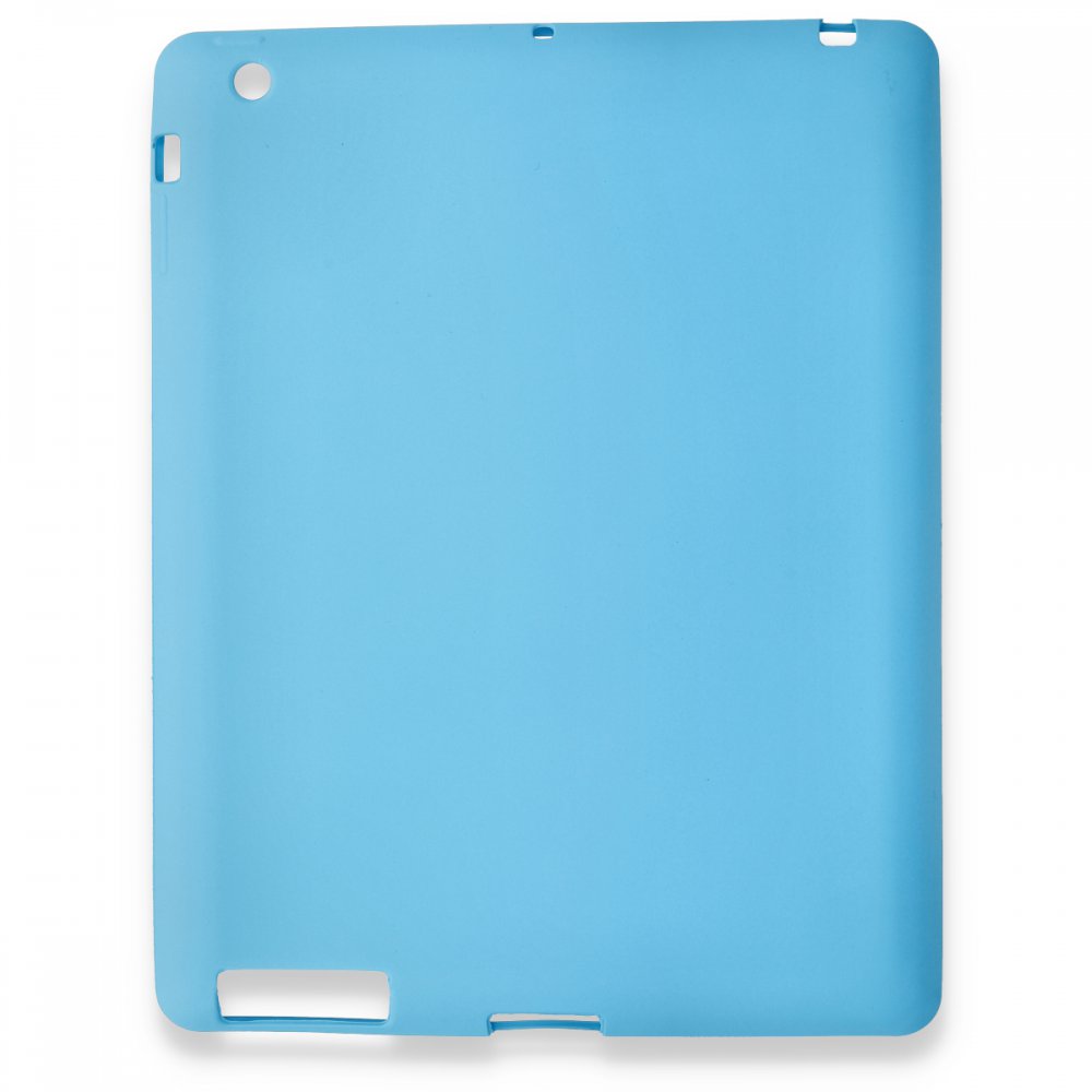 Newface iPad 4 9.7 Kılıf Evo Tablet Silikon - Mavi