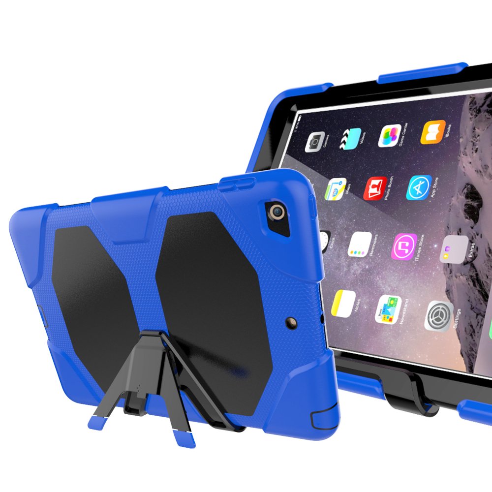 Newface iPad Air 2 9.7 Kılıf Griffin Tablet Kapak - Mavi