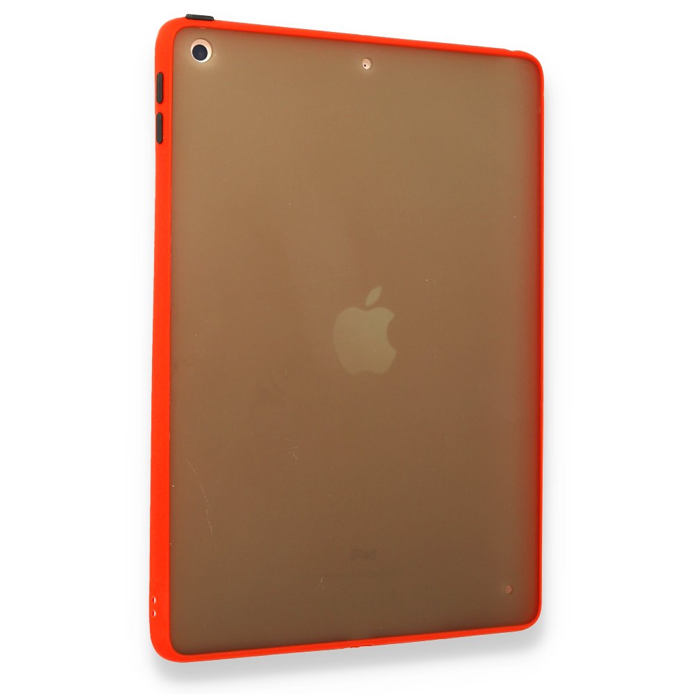 Newface iPad 9.7 (2017) Kılıf Tablet Montreal Silikon - Kırmızı