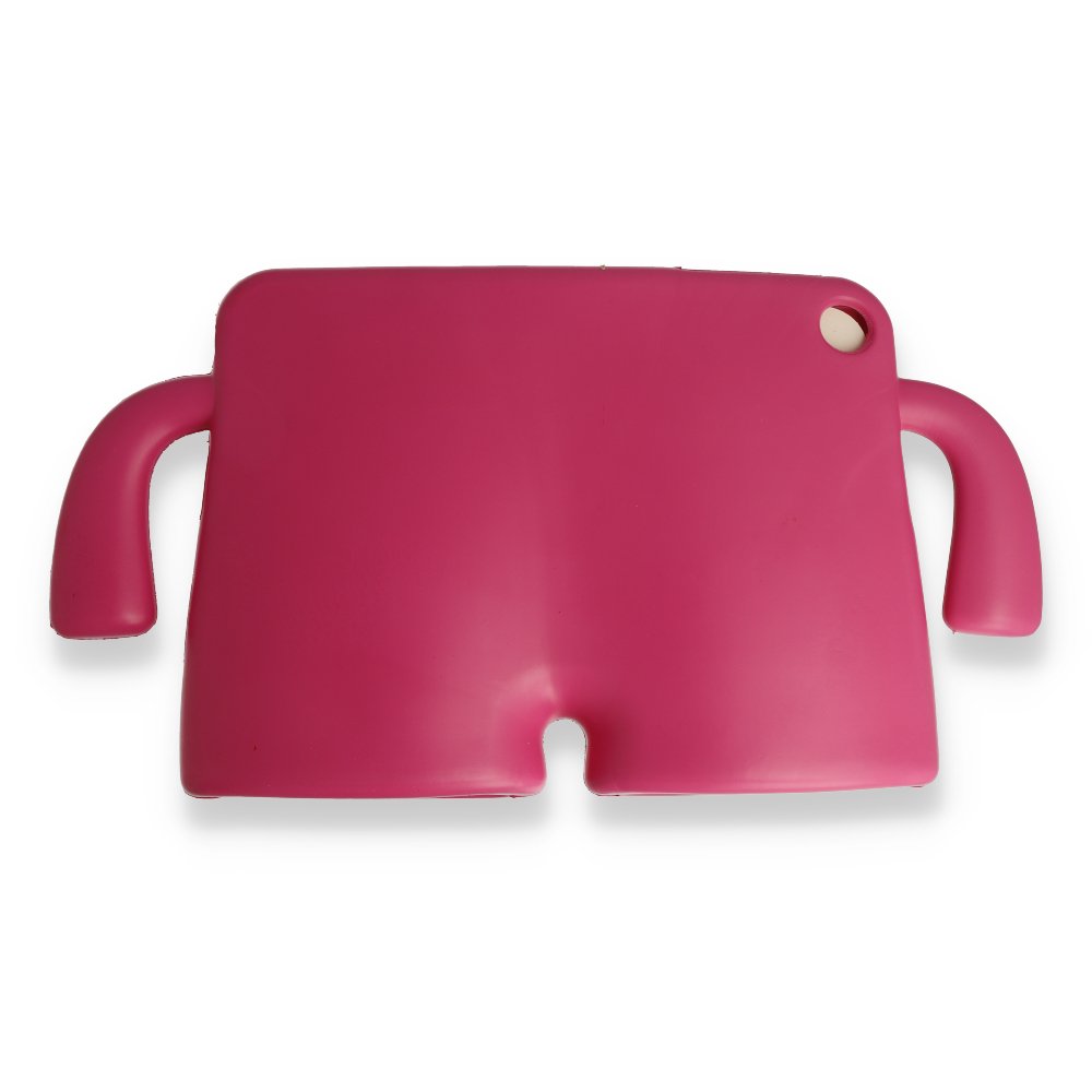 Newface iPad 9.7 (2018) Kılıf Karakter Tablet Silikon - Pembe