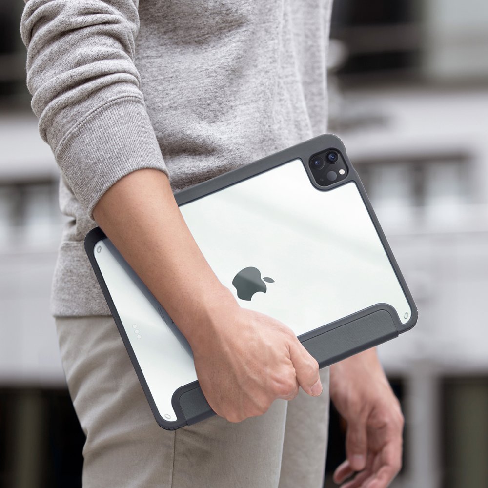 Uniq iPad Air 11 (2024) Moven Standlı Tablet Kapak - Mavi