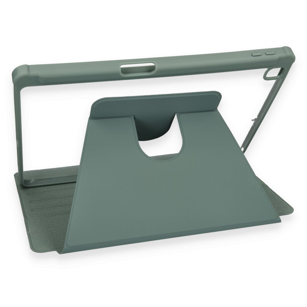 Newface iPad Air 3 10.5 Kılıf Starling 360 Kalemlikli Tablet Kılıf - Koyu Yeşil