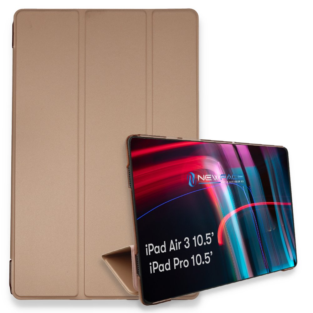 Newface iPad Air 3 10.5 Kılıf Tablet Smart Kılıf - Rose Gold