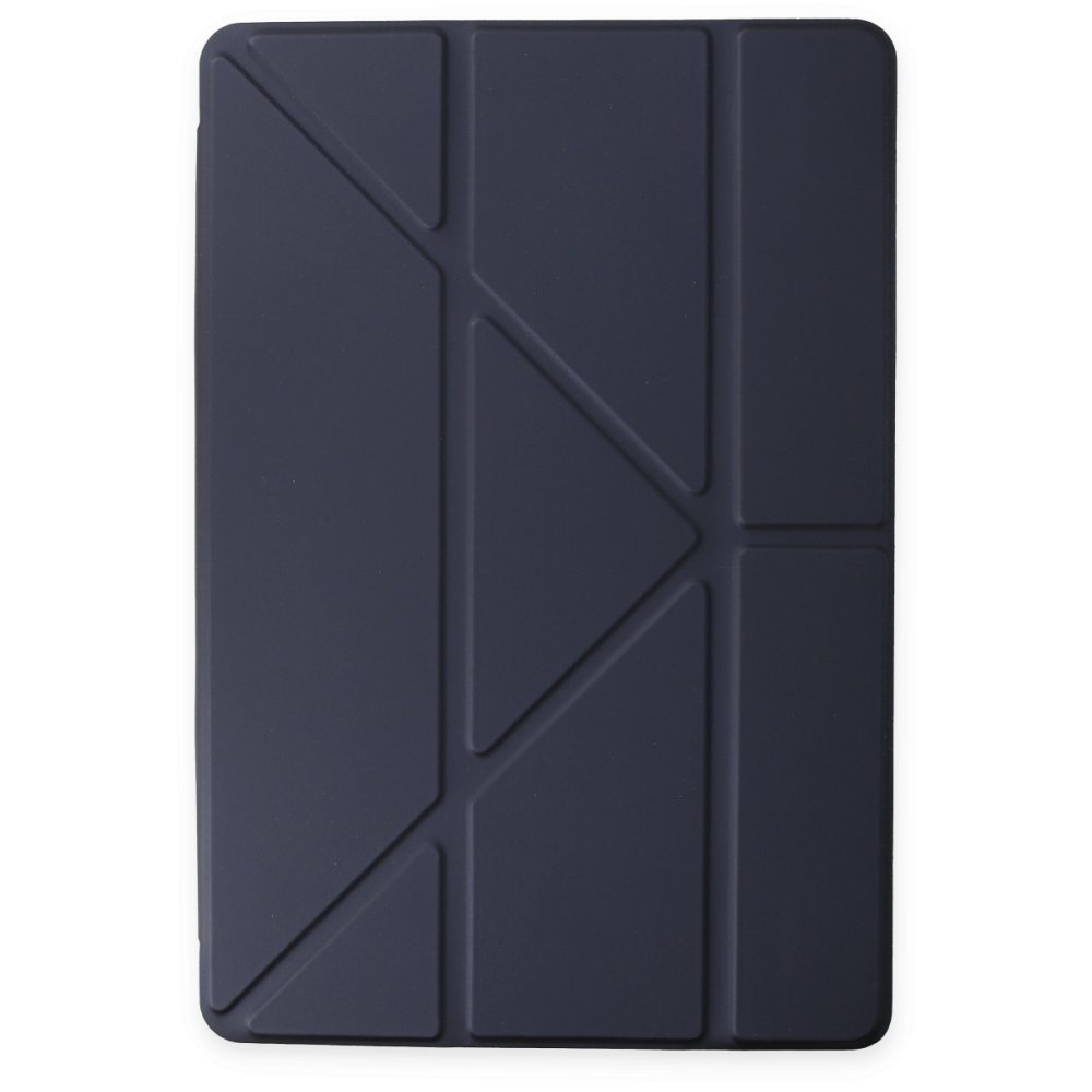 Newface iPad Air 4 10.9 Kılıf Kalemlikli Mars Tablet Kılıfı - Lacivert