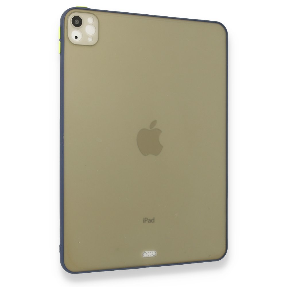 Newface iPad Air 4 10.9 Kılıf Tablet Montreal Silikon - Lacivert