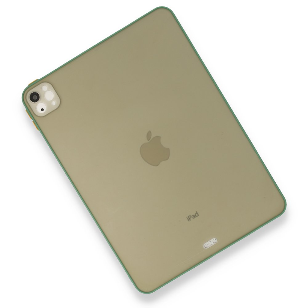 Newface iPad Air 4 10.9 Kılıf Tablet Montreal Silikon - Yeşil