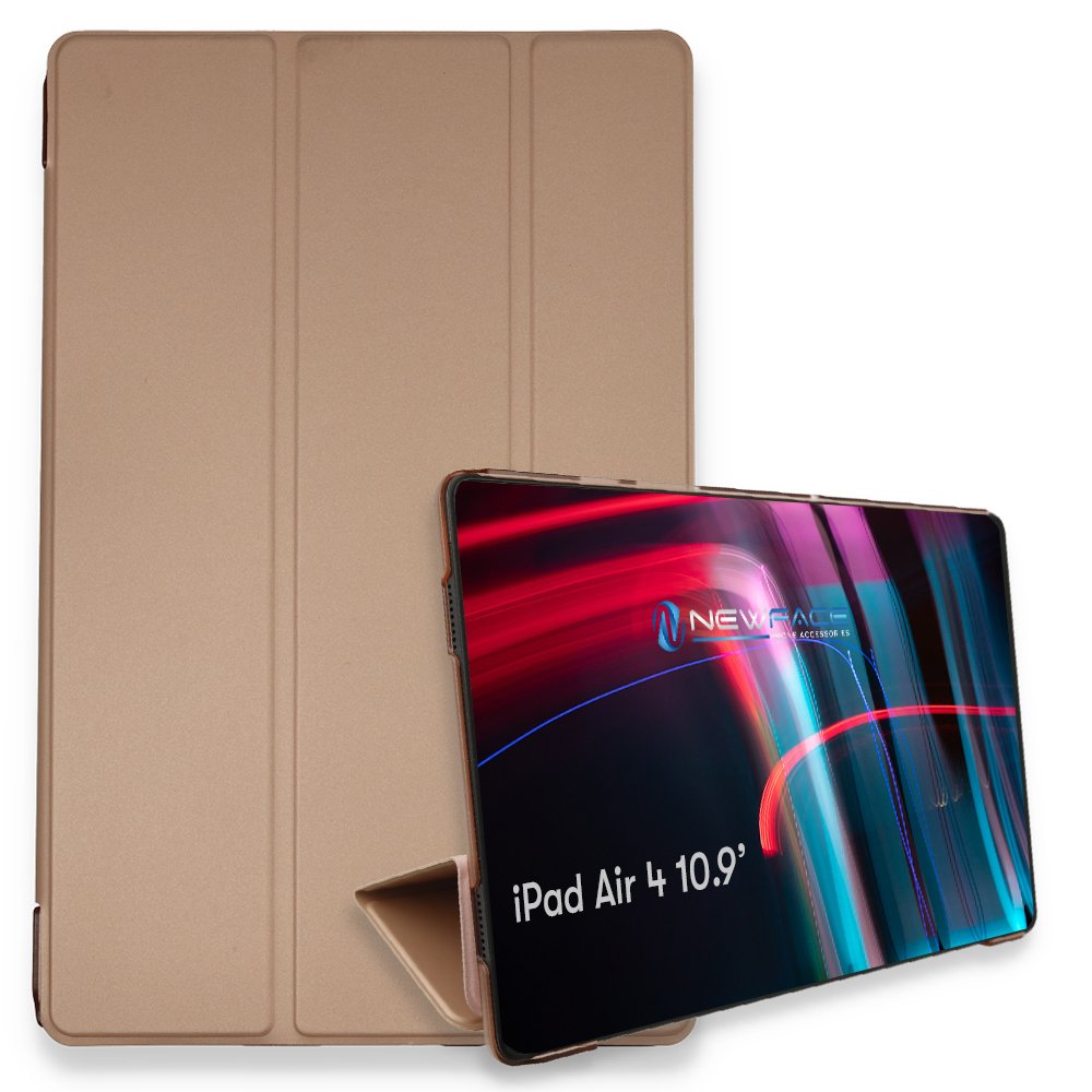 Newface iPad Air 4 10.9 Kılıf Tablet Smart Kılıf - Rose Gold