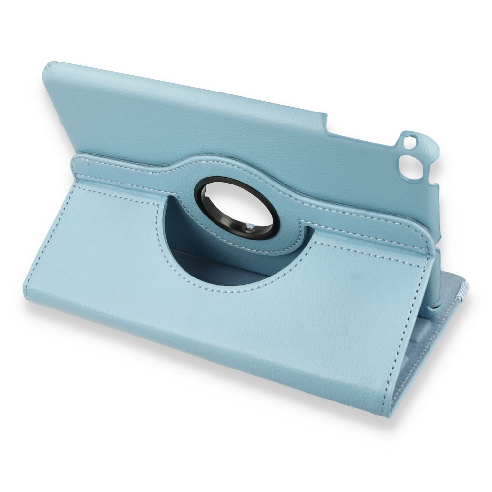 Newface iPad Mini 4 Kılıf 360 Tablet Deri Kılıf - Turkuaz