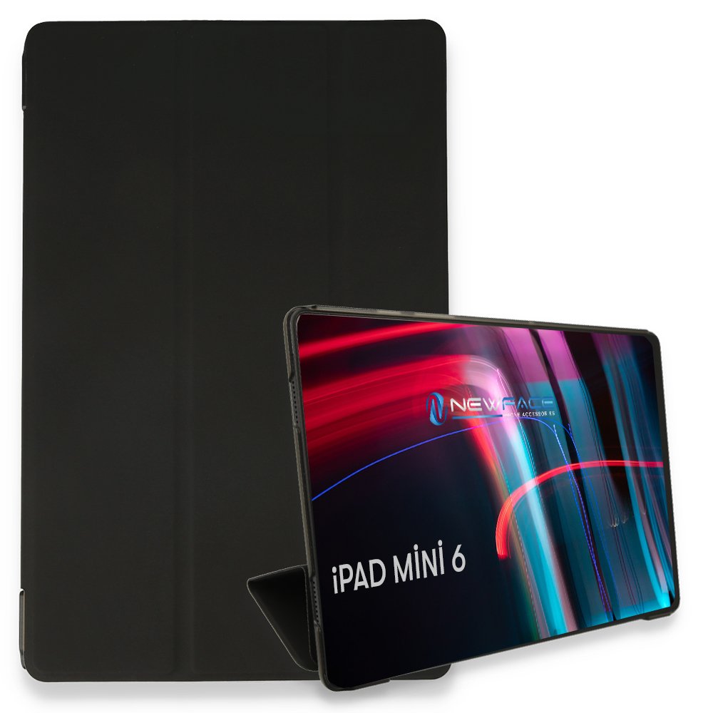 Newface iPad Mini 6 Kılıf Tablet Smart Kılıf - Siyah