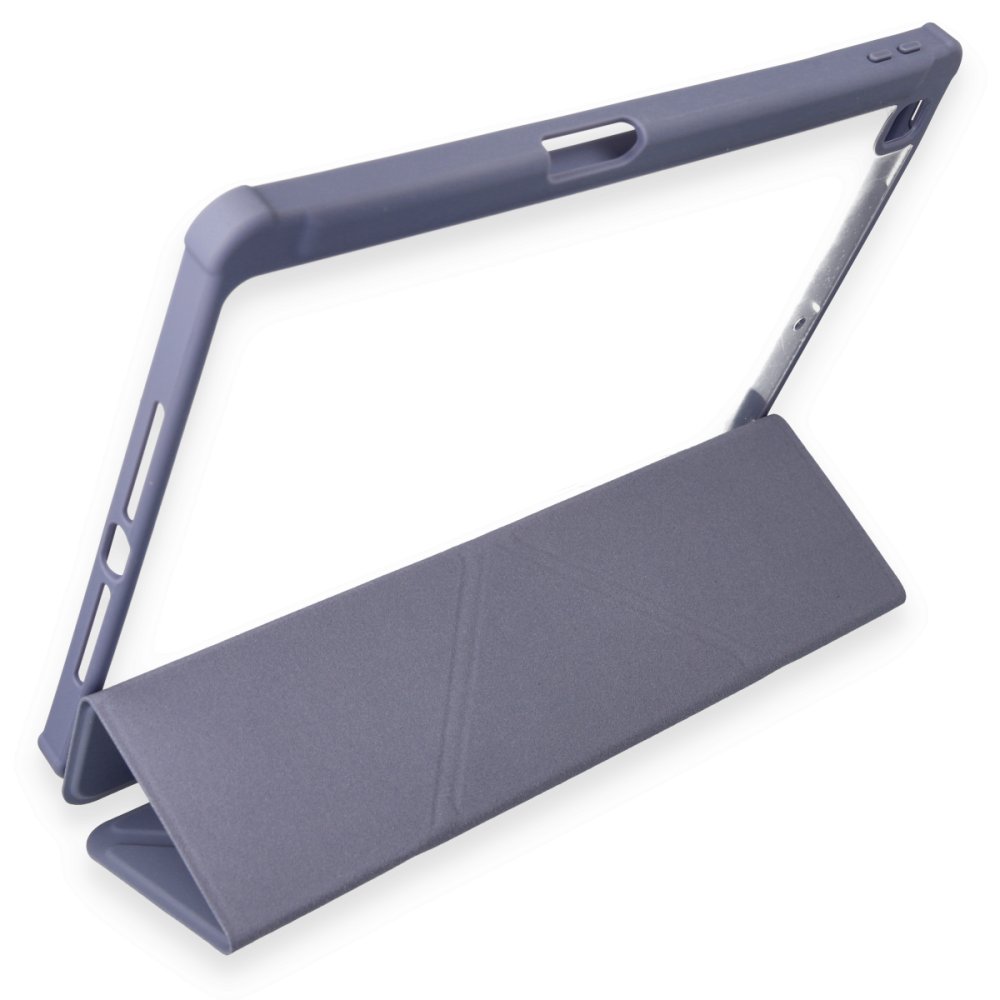 Newface iPad Pro 10.5 Kılıf Kalemlikli Hugo Tablet Kılıfı - Lila