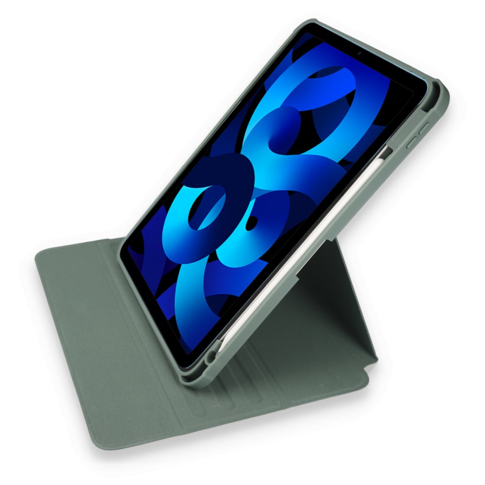 Newface iPad Pro 10.5 Kılıf Starling 360 Kalemlikli Tablet Kılıf - Koyu Yeşil