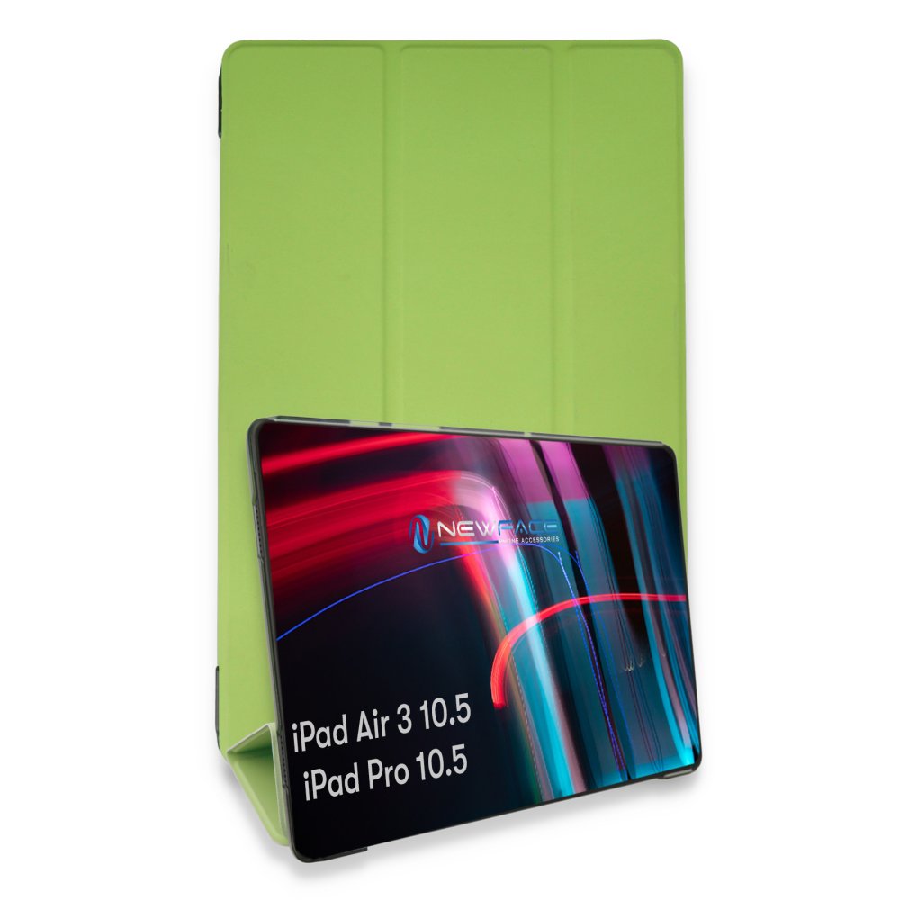 Newface iPad Pro 10.5 Kılıf Tablet Smart Kılıf - Açık Yeşil