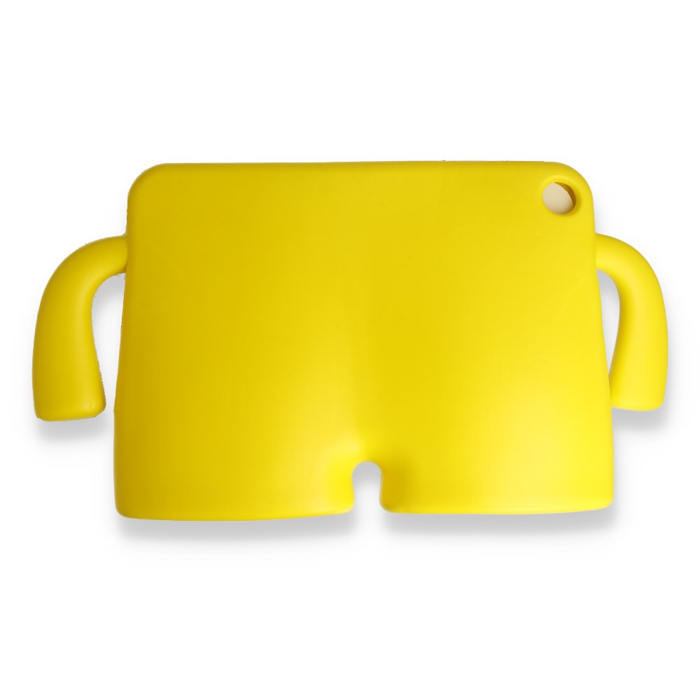 Newface iPad Pro 11 (2018) Kılıf Karakter Tablet Silikon - Sarı