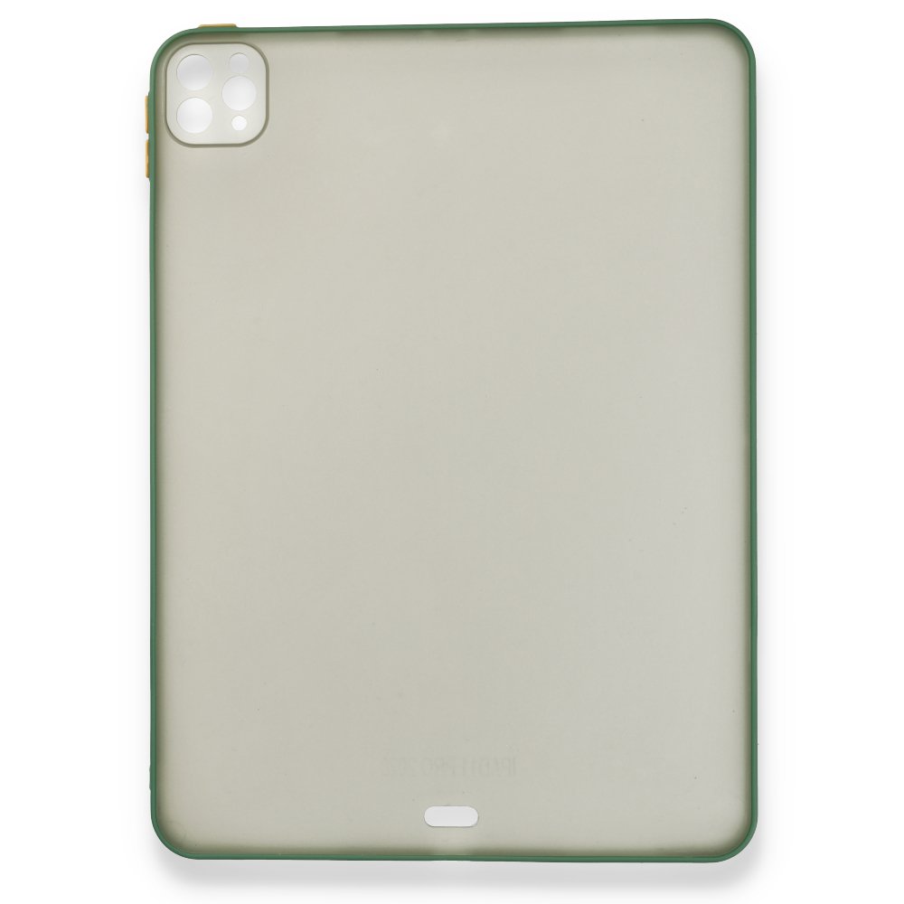Newface iPad Pro 11 (2018) Kılıf Tablet Montreal Silikon - Yeşil