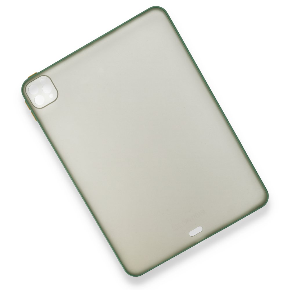 Newface iPad Pro 11 (2018) Kılıf Tablet Montreal Silikon - Yeşil
