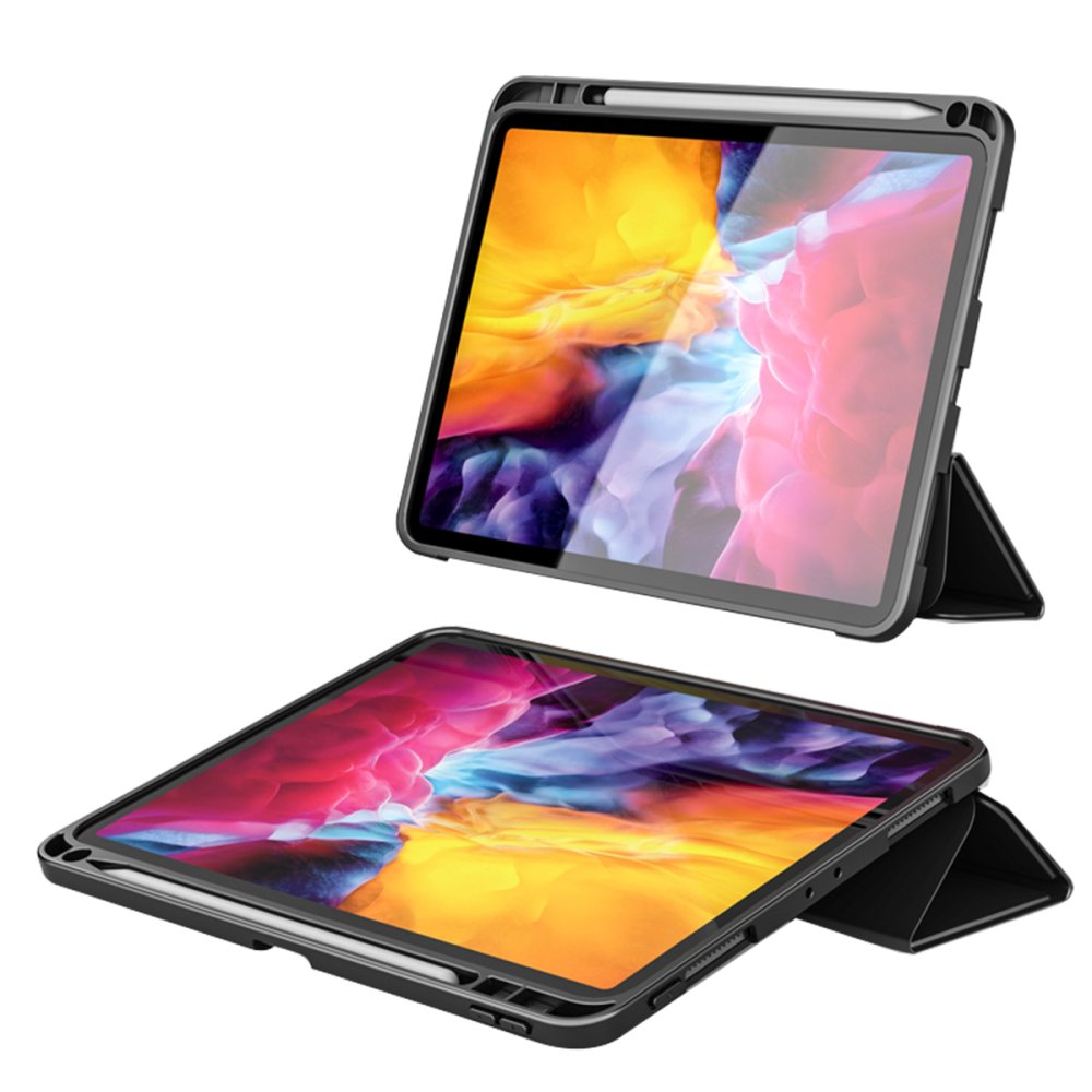 Newface iPad Pro 11 (2020) Kılıf Tablet Focus Silikon - Siyah