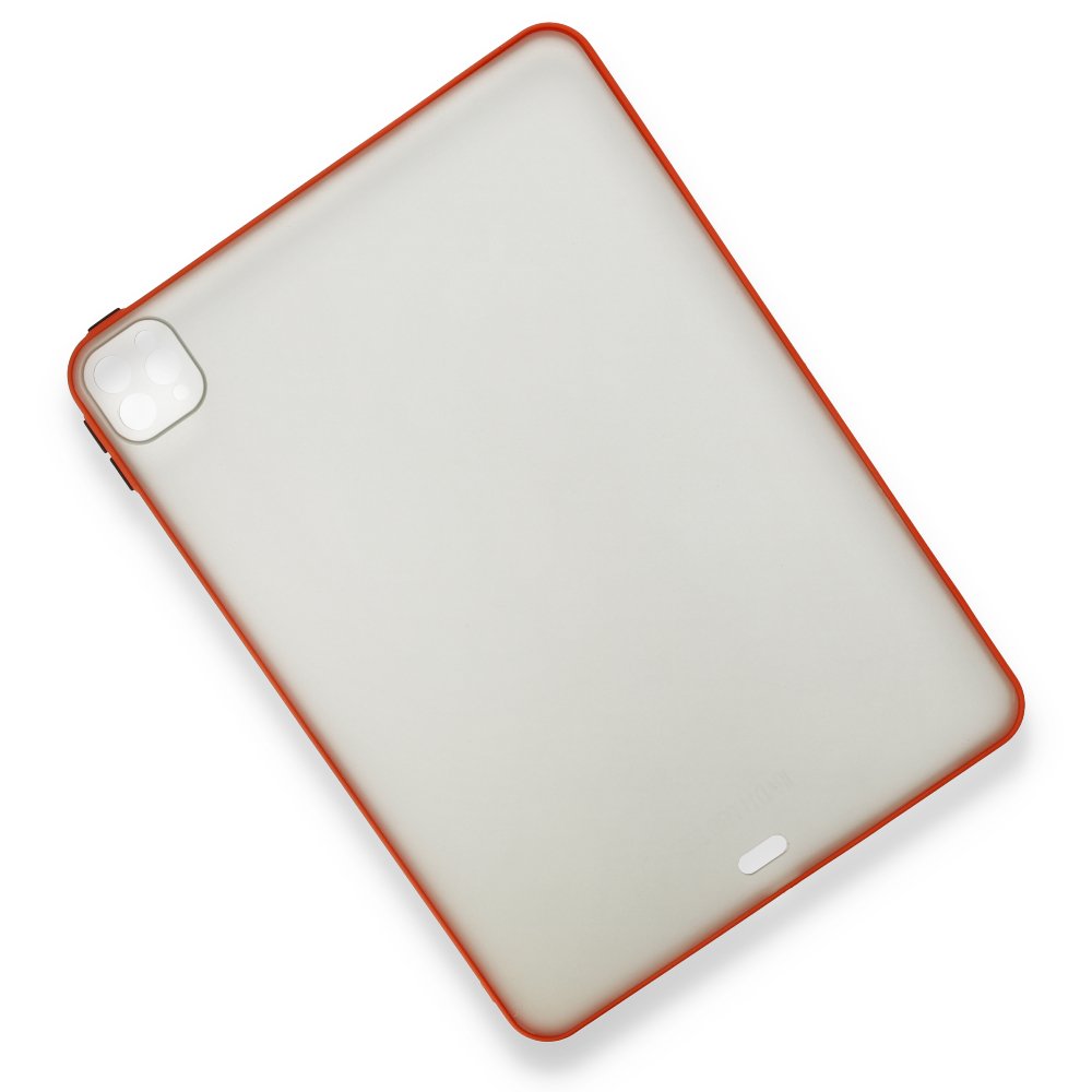 Newface iPad Pro 11 (2020) Kılıf Tablet Montreal Silikon - Kırmızı