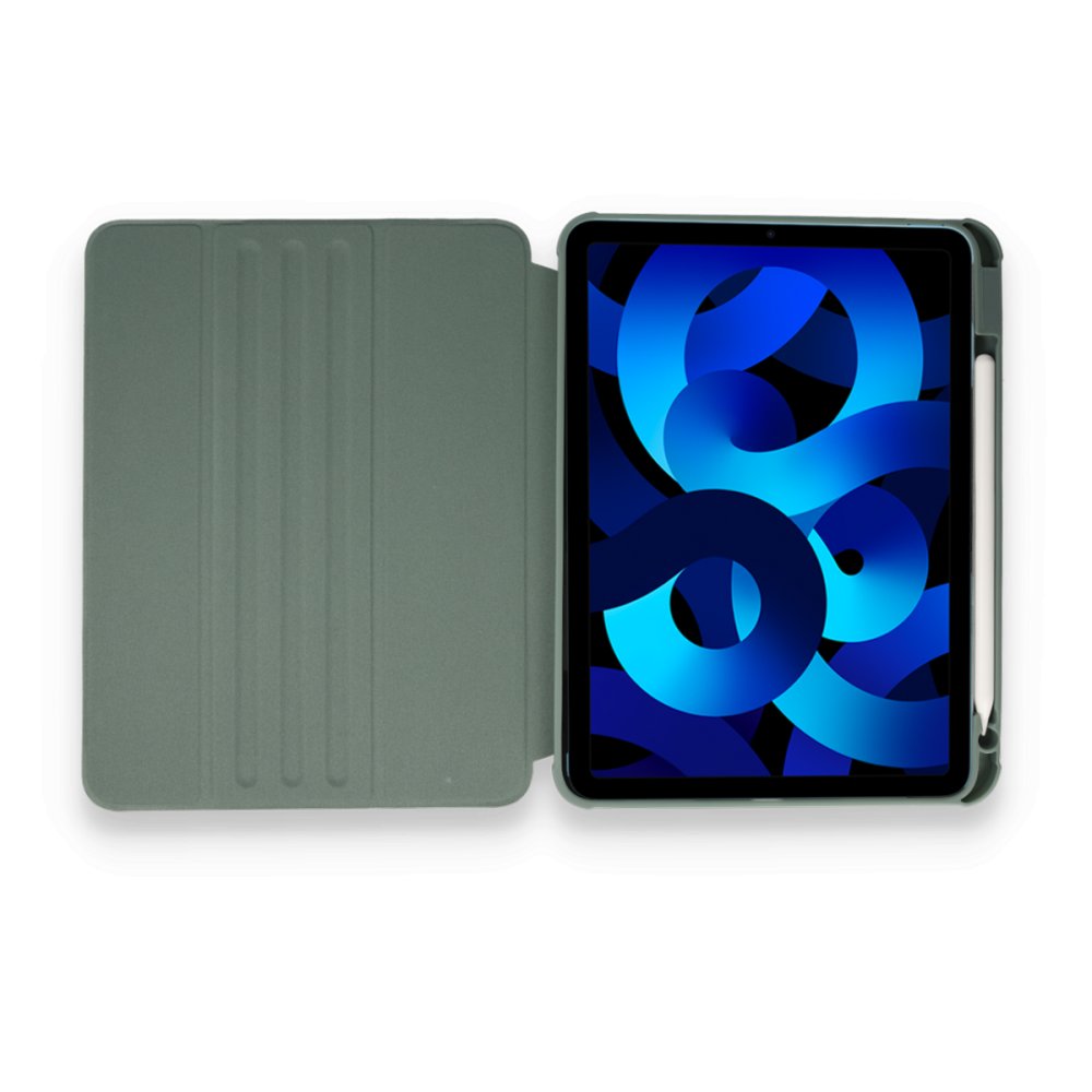 Newface iPad Pro 12.9 (2020) Kılıf Starling 360 Kalemlikli Tablet Kılıf - Koyu Yeşil