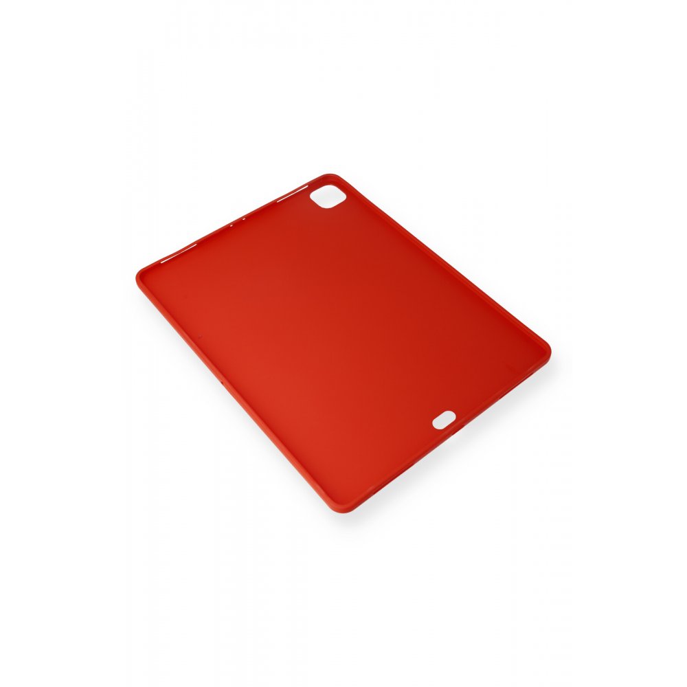 Newface iPad Pro 12.9 (2020) Kılıf Evo Tablet Silikon - Kırmızı