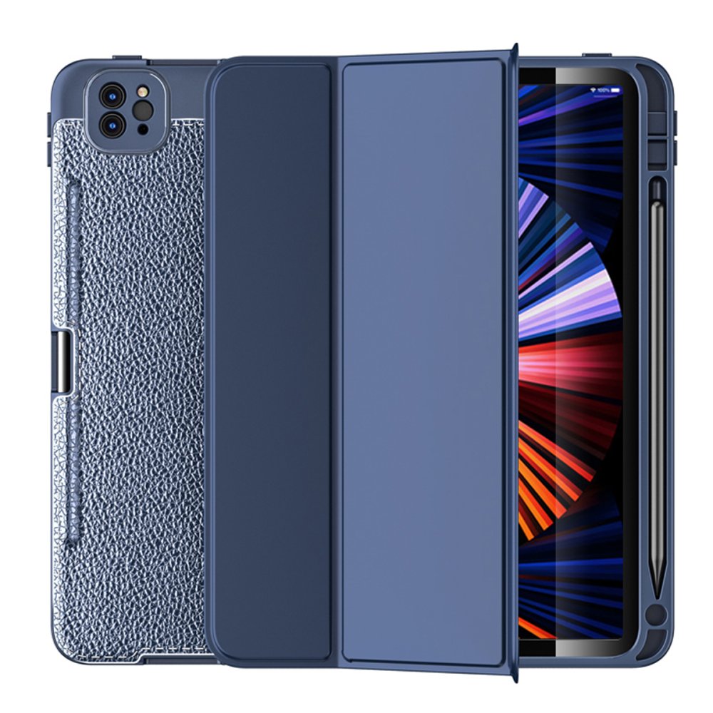 Newface iPad Pro 12.9 (2020) Kılıf Tablet Focus Silikon - Lacivert