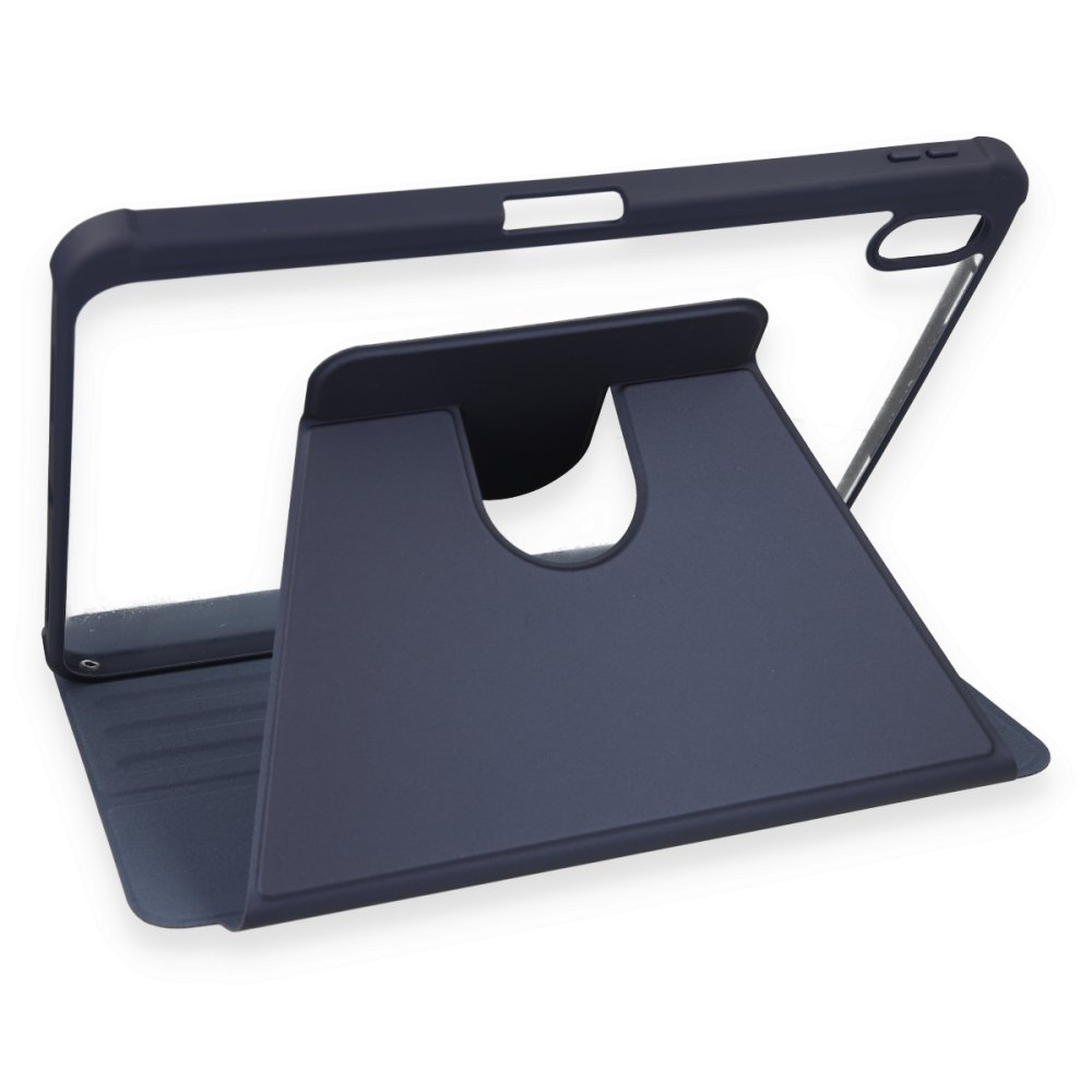 Newface iPad Pro 12.9 (2021) Kılıf Starling 360 Kalemlikli Tablet Kılıf - Lacivert