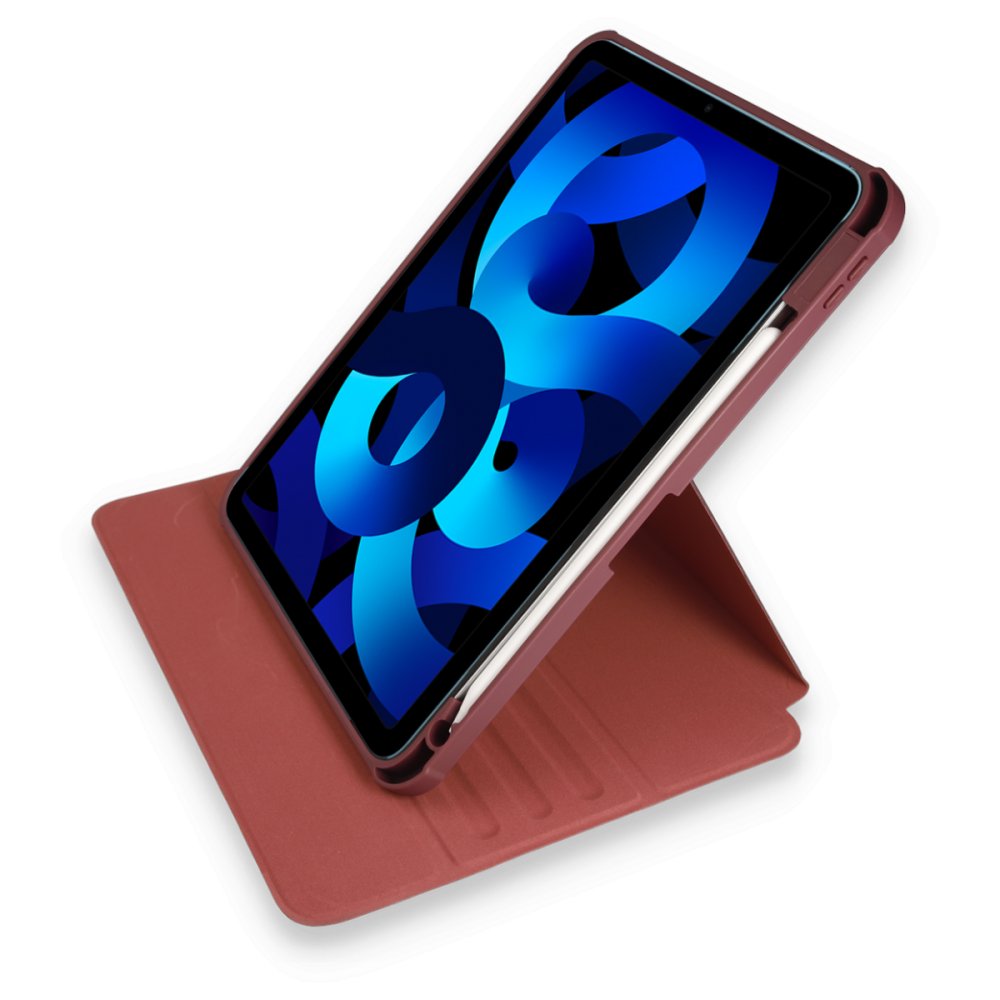 Newface iPad Pro 12.9 (2021) Kılıf Starling 360 Kalemlikli Tablet Kılıf - Mor